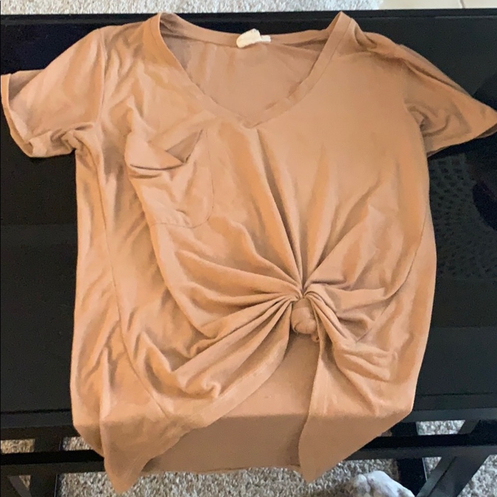 Velvet tee shirt